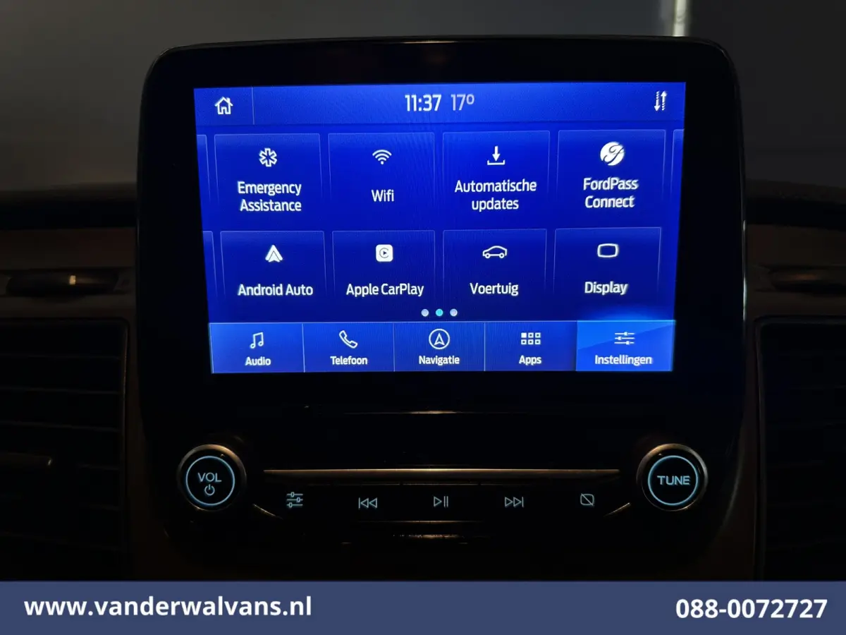 2.0 TDCI 131pk Bakwagen Laadklep Zijdeur Euro6 1001kg Laadvermogen Airco | Camera | Navigatie | Apple Carplay Android Auto, Cruisecontrol, Stoelverwarming