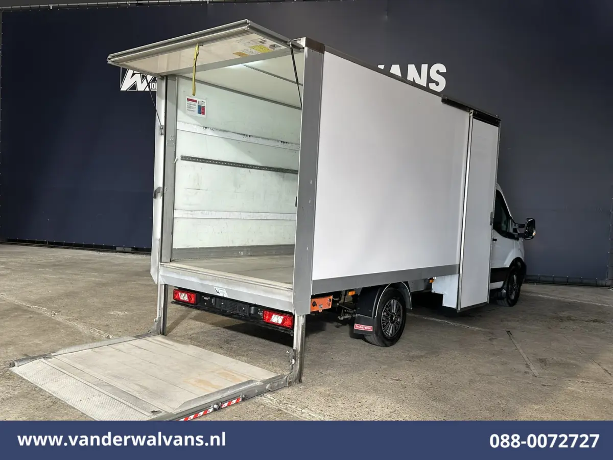 2.0 TDCI 131pk Bakwagen Laadklep Zijdeur Euro6 1001kg Laadvermogen Airco | Camera | Navigatie | Apple Carplay Android Auto, Cruisecontrol, Stoelverwarming