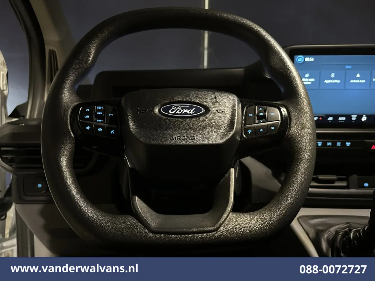 2.0 TDCI 136pk L2H1 Dubbele Cabine Euro6 Airco | 6-Zits | Camera | Apple Carplay | Cruisecontrol | LED Android Auto, Parkeersensoren, Verwarmde voorruit, Bijrijdersbank, 2800kg trekvermogen