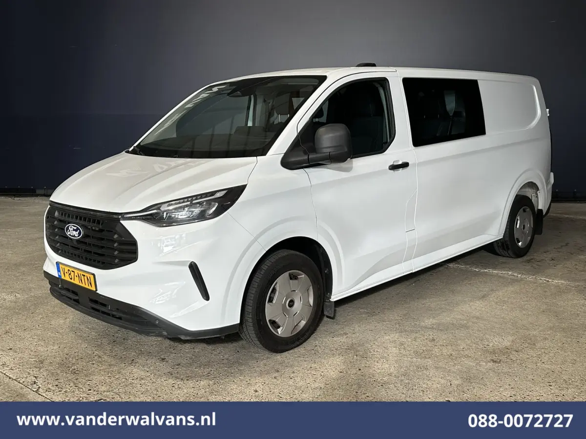 2.0 TDCI 136pk L2H1 Dubbele Cabine Euro6 Airco | 6-Zits | Camera | Apple Carplay | Cruisecontrol | LED Android Auto, Parkeersensoren, Verwarmde voorruit, Bijrijdersbank, 2800kg trekvermogen