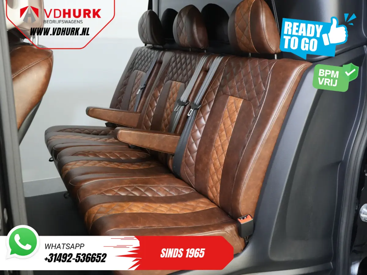 114 CDI Aut. DC Dubbel Cabine Buffl Leder/ 2x Schuifdeur/ Carplay/ Navi/ Spoiler/ Frontlip/ Sidebars/ 18”LMV/ Cruise/ Airco