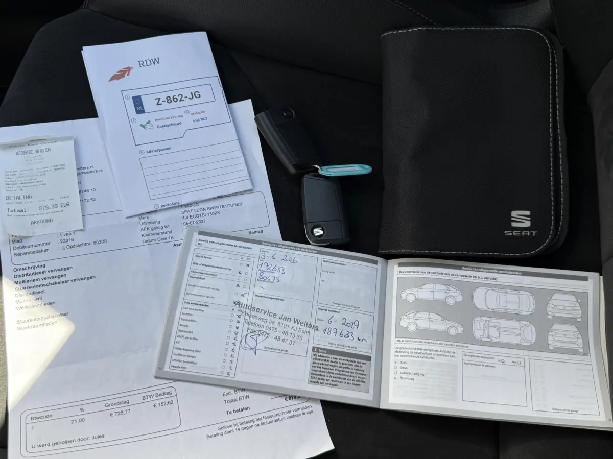 1.4 EcoTSI FR|ACC|CarPlay|Sfeer|Trekhaak|Distr. vervangen