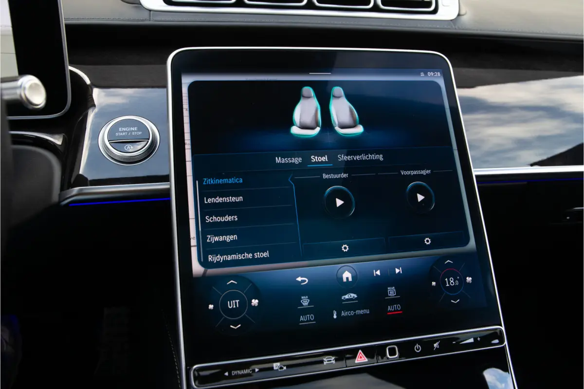 450 Lang AMG Chauffeurspakket, Achterasbesturing, Leder Exclusief, Massage, Burmester, Head-up