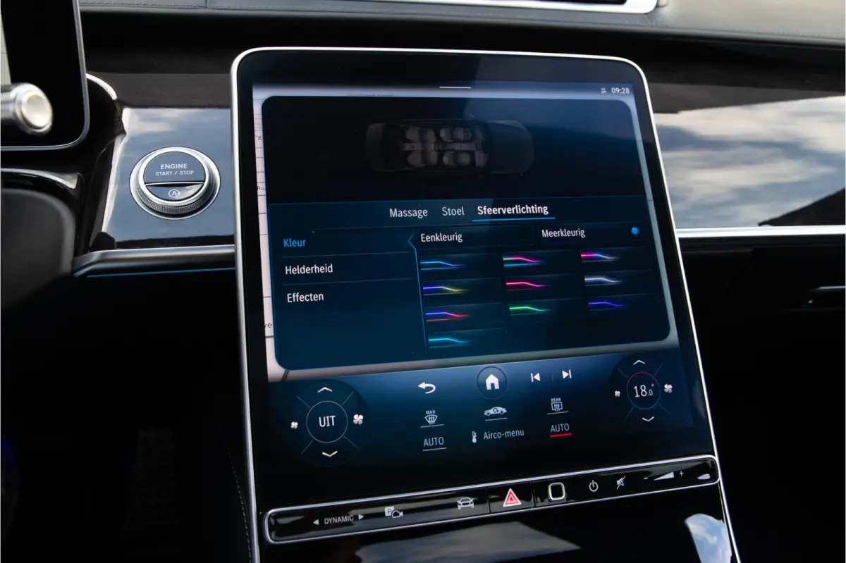 450 Lang AMG Chauffeurspakket, Achterasbesturing, Leder Exclusief, Massage, Burmester, Head-up