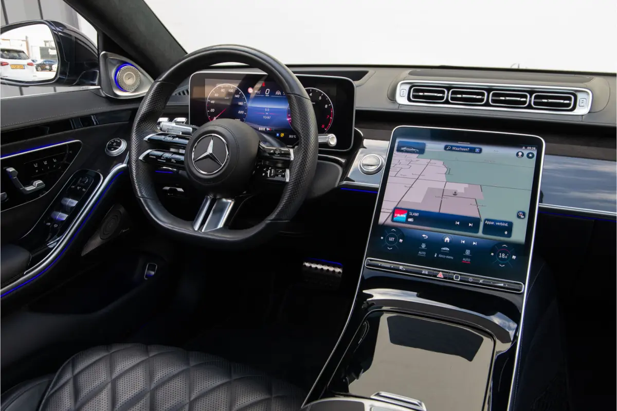 450 Lang AMG Chauffeurspakket, Achterasbesturing, Leder Exclusief, Massage, Burmester, Head-up