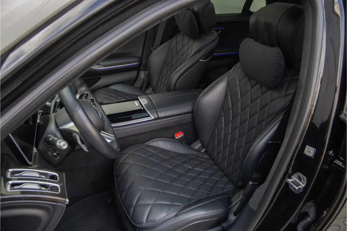 450 Lang AMG Chauffeurspakket, Achterasbesturing, Leder Exclusief, Massage, Burmester, Head-up
