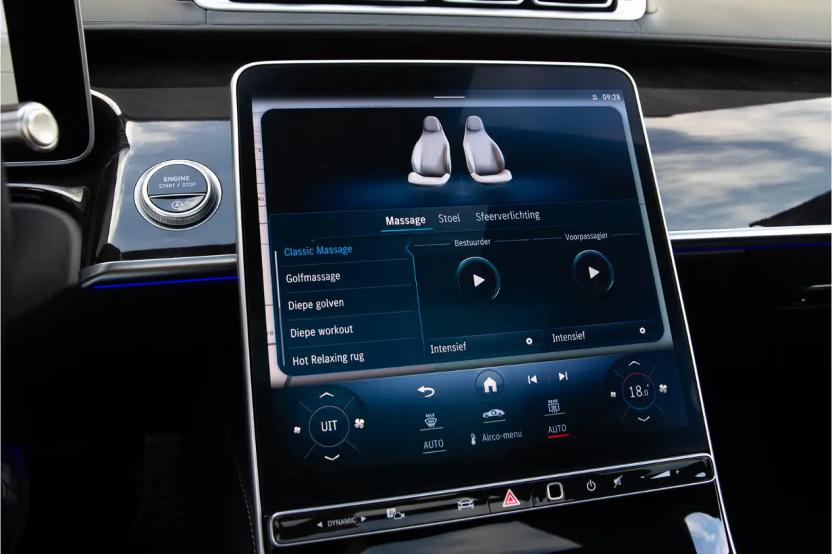 450 Lang AMG Chauffeurspakket, Achterasbesturing, Leder Exclusief, Massage, Burmester, Head-up