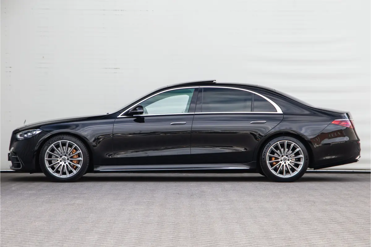 450 Lang AMG Chauffeurspakket, Achterasbesturing, Leder Exclusief, Massage, Burmester, Head-up