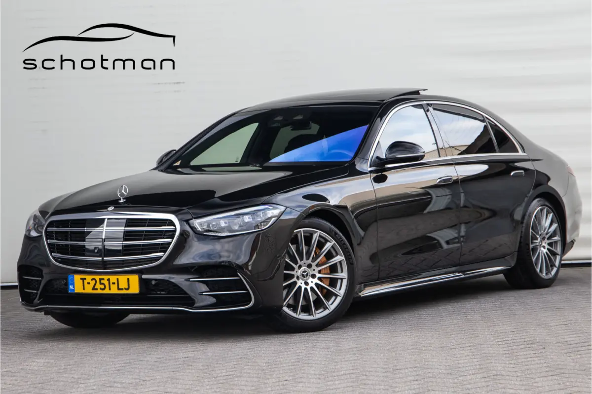 450 Lang AMG Chauffeurspakket, Achterasbesturing, Leder Exclusief, Massage, Burmester, Head-up
