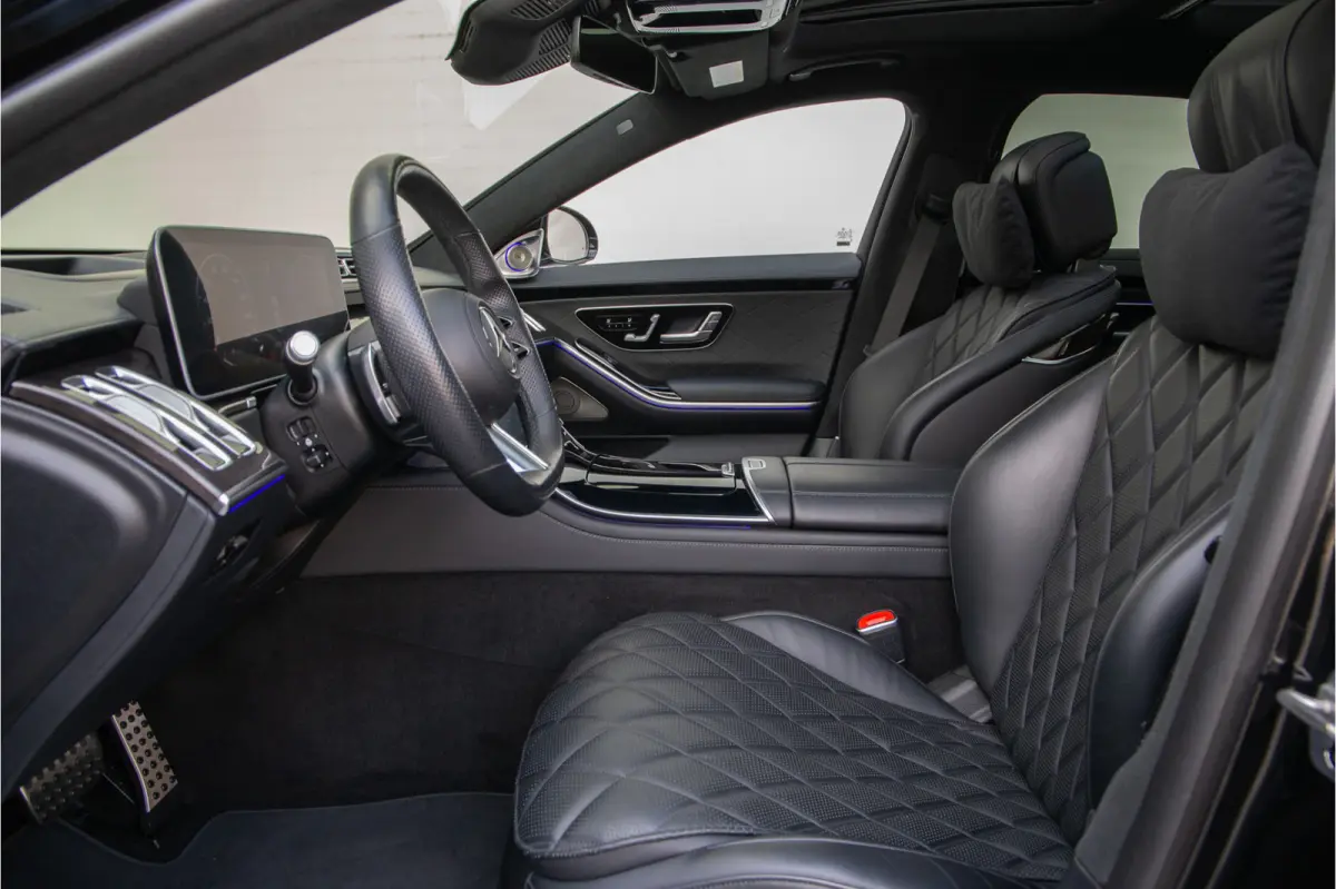 450 Lang AMG Chauffeurspakket, Achterasbesturing, Leder Exclusief, Massage, Burmester, Head-up