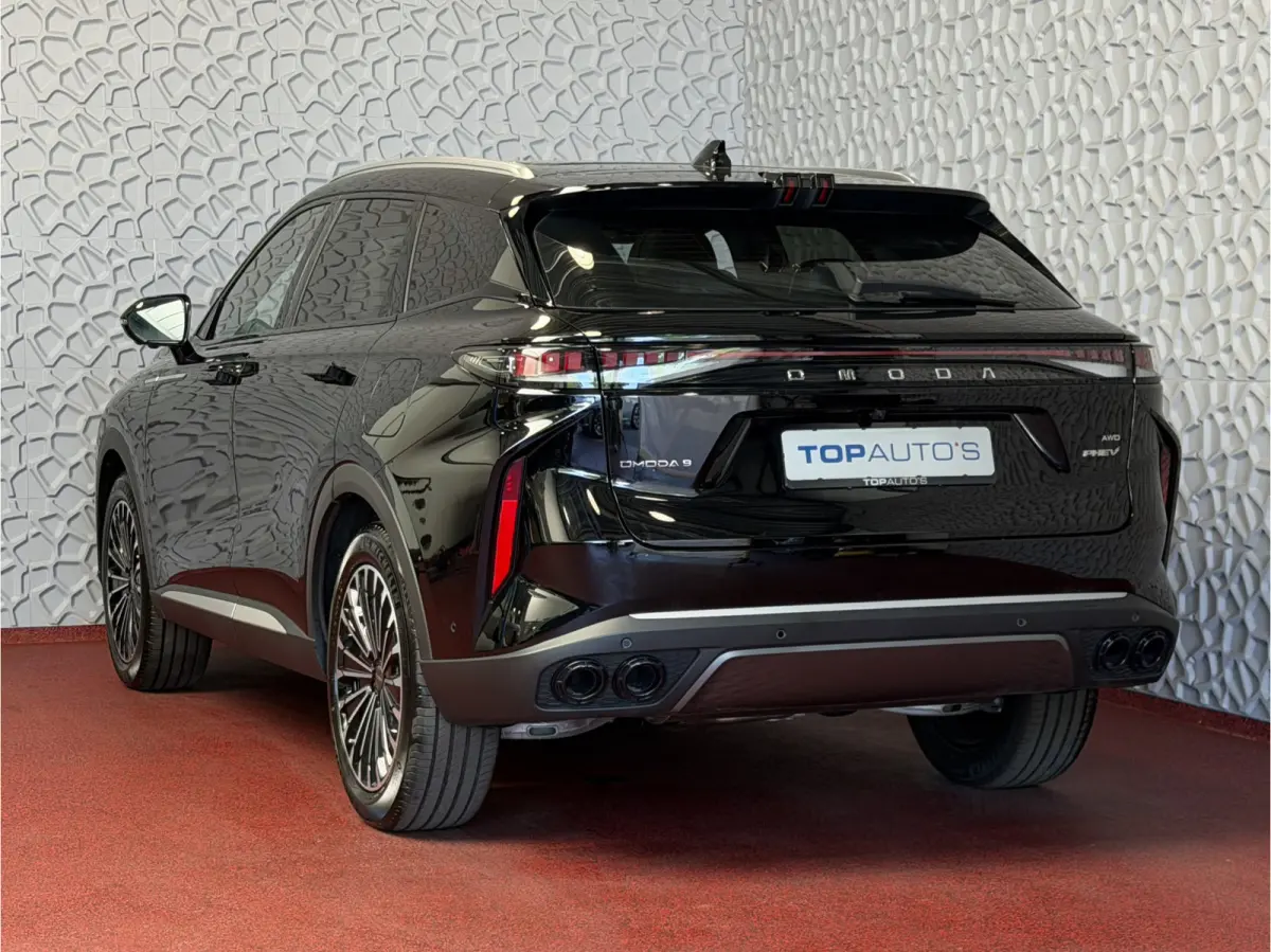 OMODA 9 PREMIUM AWD 538PK MASSAGE STOEL.VERW/KOELING | 145 KM / TOTAAL MET BENZINE 1000KM ELEKTRISCH | 538 PK | 4WD 4X4
