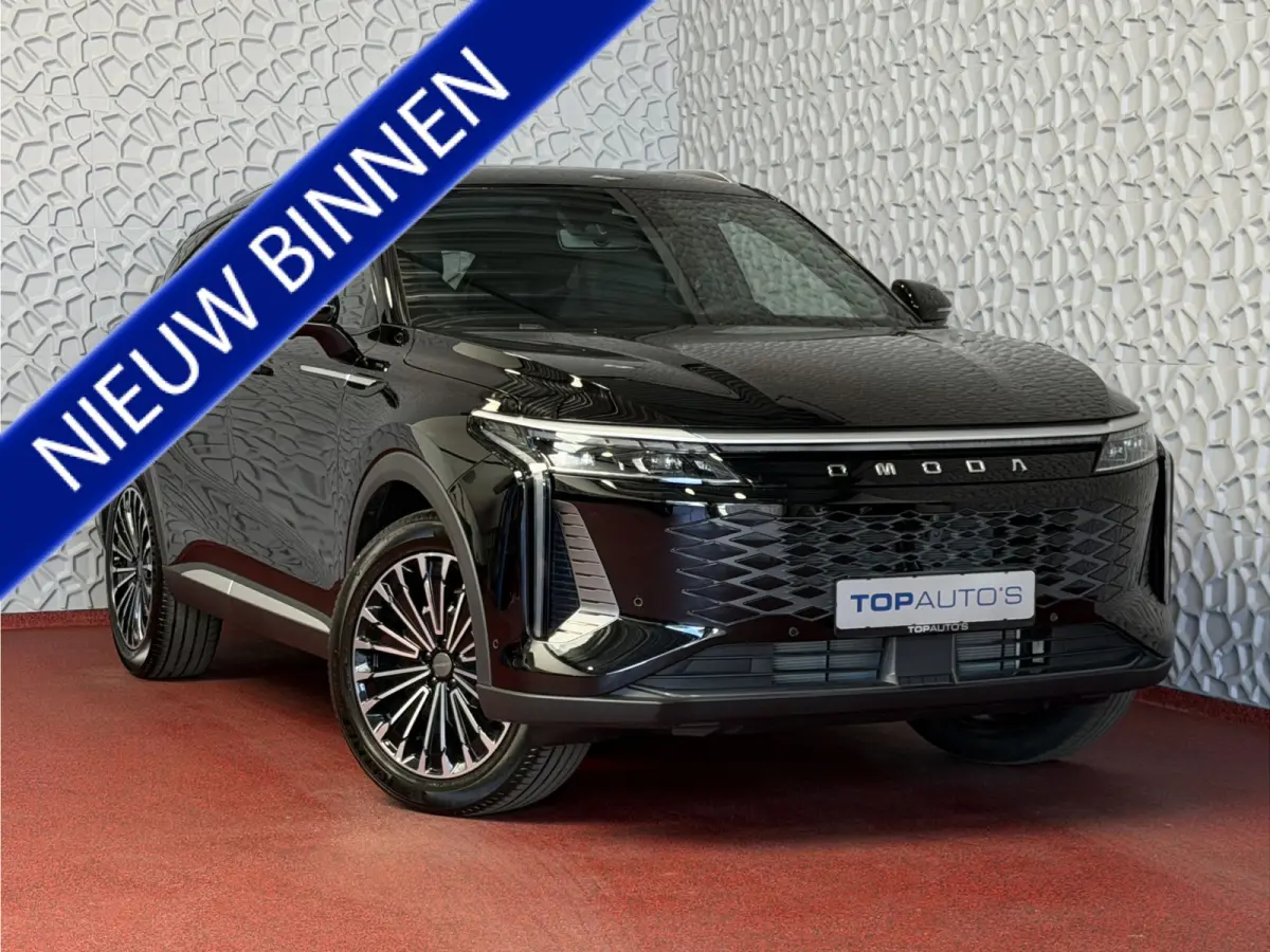OMODA 9 PREMIUM AWD 538PK MASSAGE STOEL.VERW/KOELING | 145 KM / TOTAAL MET BENZINE 1000KM ELEKTRISCH | 538 PK | 4WD 4X4