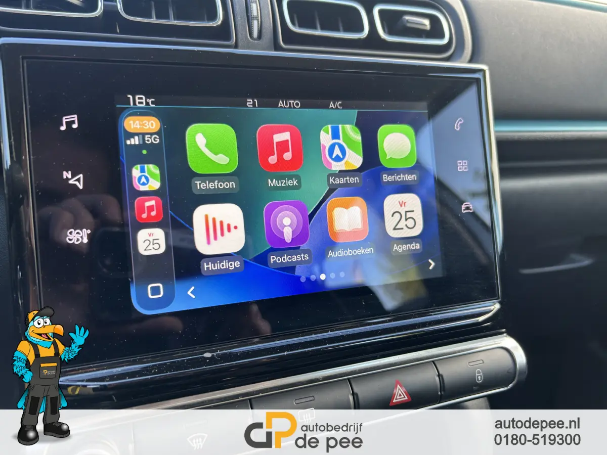 1.2 PureTech C-Series GARANTIE/CARPLAY/CLIMA/CRUISE/NAVI rijklaarprijs!
