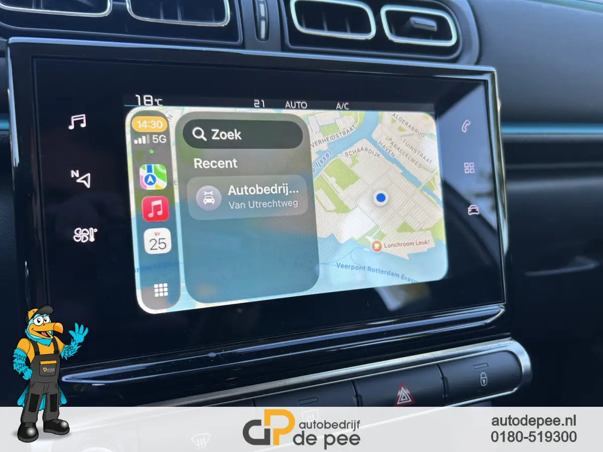 1.2 PureTech C-Series GARANTIE/CARPLAY/CLIMA/CRUISE/NAVI rijklaarprijs!