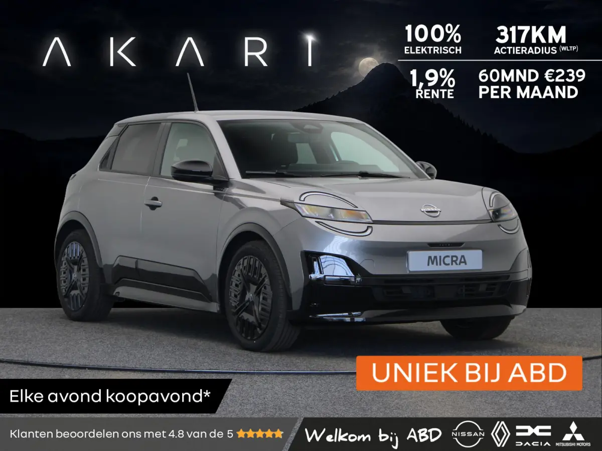 40 kWh AKARI 120pk | Midnight pack | Uniek bij ABD |