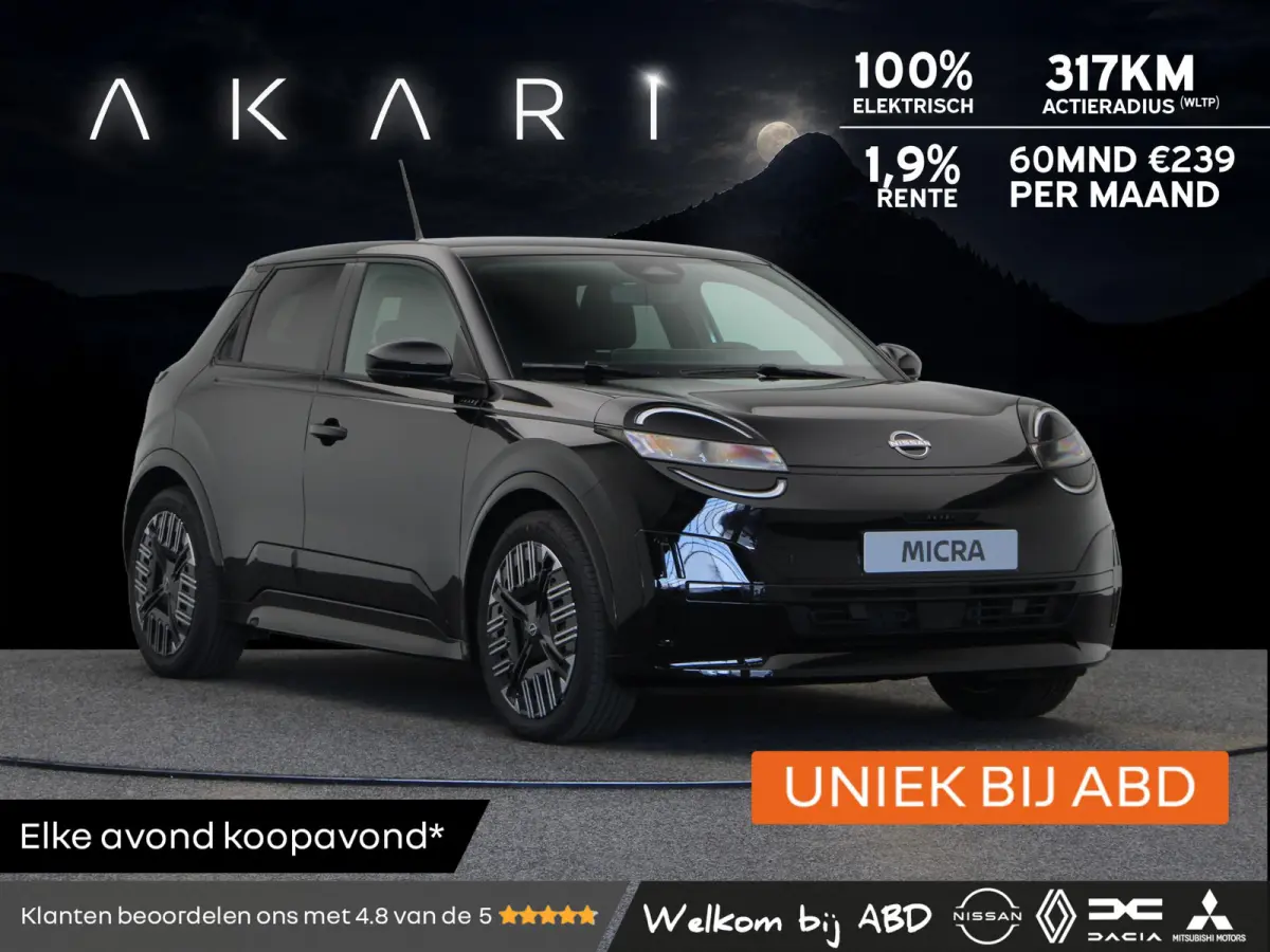 AKARI 40 kWh 120pk | Uniek bij ABD |