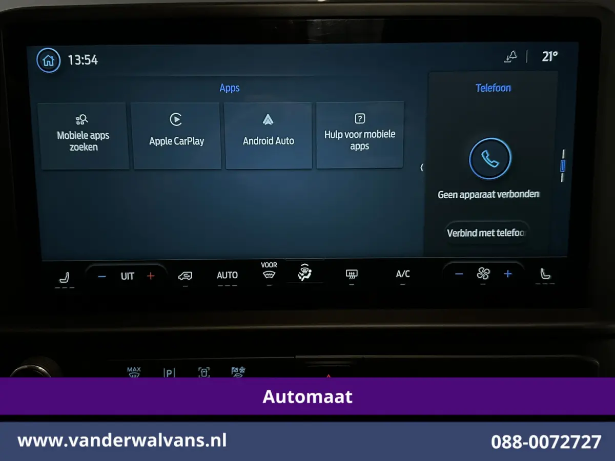 2.0 TDCI 170pk Automaat L2H1 Euro6 Airco | Camera | LED | Apple Carplay | Cruisecontrol | Stoelverwarming Android Auto, Verwarmde voorruit, Parkeersensoren, Bijrijdersbank
