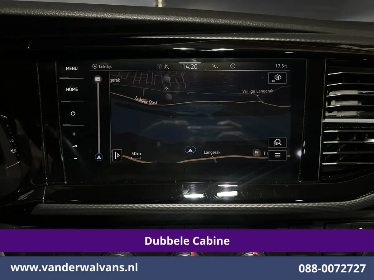 2.0 TDI 150pk Automaat L2H1 BULLI Dubbele Cabine Euro6 Airco | 5-Zits | Camera | Navigatie | Apple Carplay LED, Android Auto, Adaptieve Cruisecontrol, LM Velgen, Leder, 2500kg Trekhaak, Park