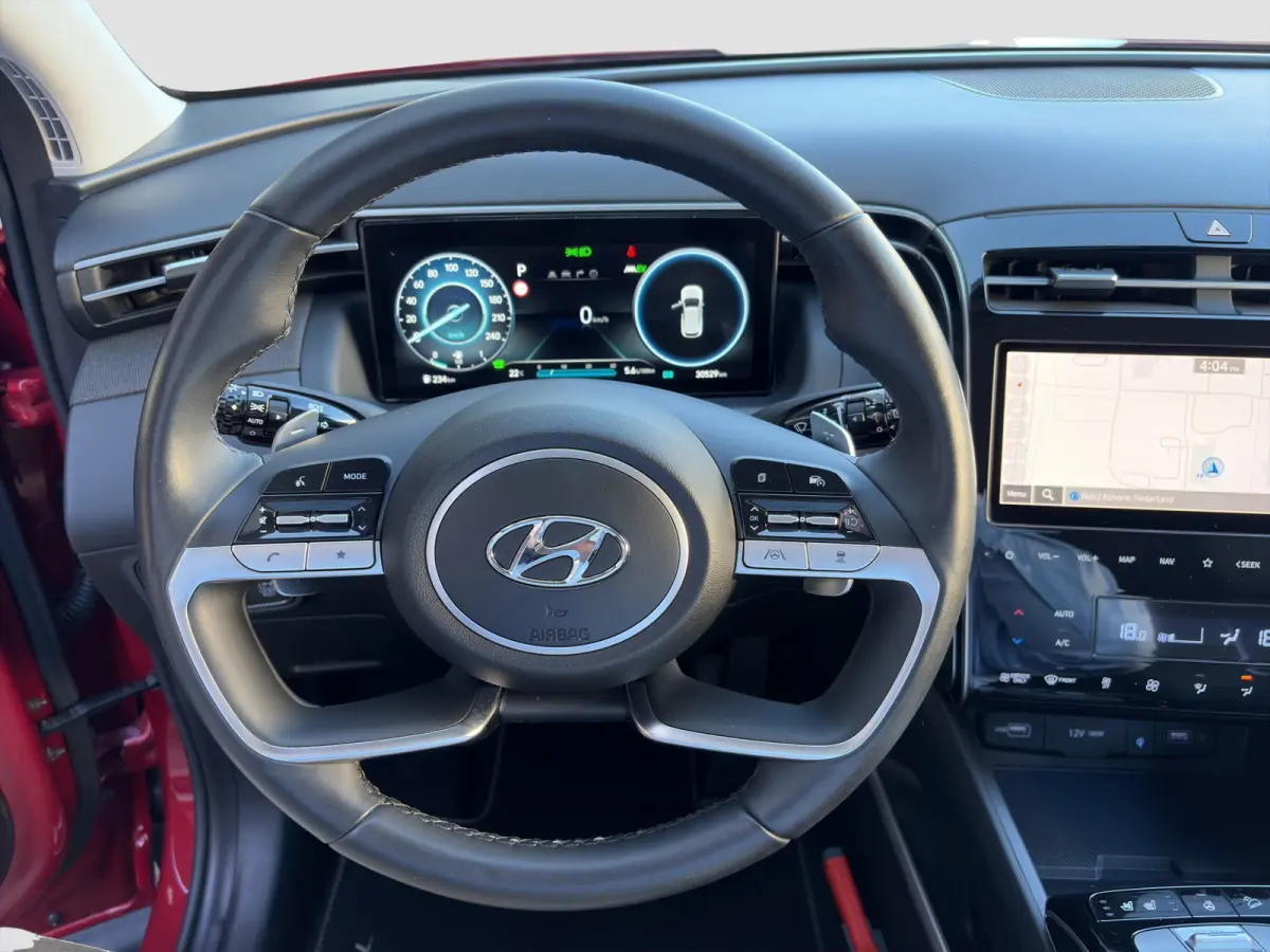 1.6 T-GDI HEV 230pk Premium | Premium Audio | Adaptive cruise controle | Leder | 360 graden camera | Stoelgeheugen | Carplay | Elektrische achterklep | Dodehoek detectie | Stoelventilatie | 