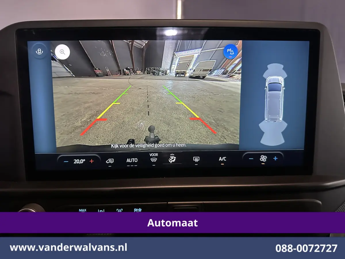 2.0 TDCI 136pk Automaat L1H1 Euro6 Airco | Camera | Apple Carplay | LED | Cruisecontrol | 2470kg Trekhaak Android Auto, Verwarmde voorruit, Parkeersensoren, Bijrijdersbank