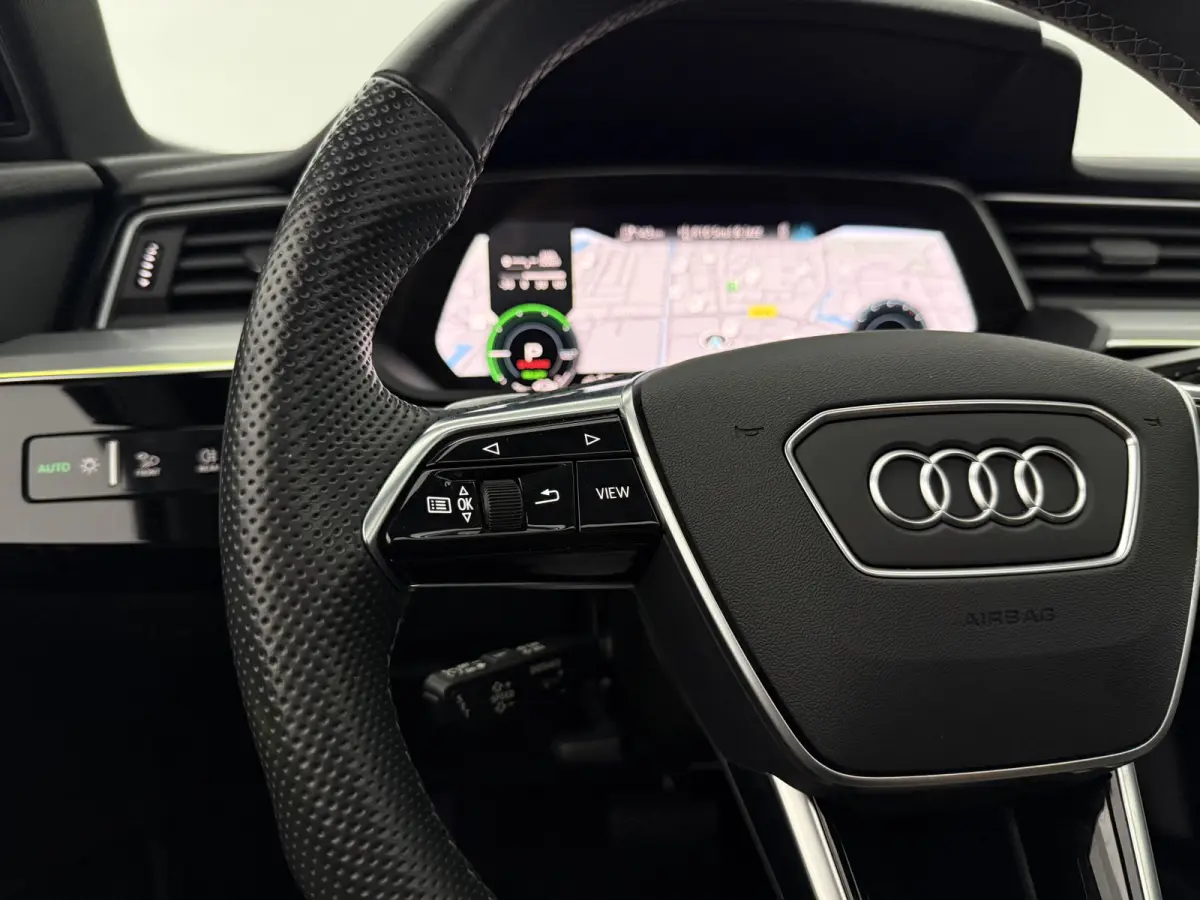 55 quattro S-Line 95 kWh | Snelladen | SOH 91% | Pano | Sfeer | Virtual | Memory | Camera | Cruise | Carplay | Trekhaak | NAP