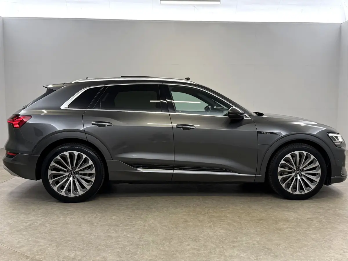 55 quattro S-Line 95 kWh | Snelladen | SOH 91% | Pano | Sfeer | Virtual | Memory | Camera | Cruise | Carplay | Trekhaak | NAP