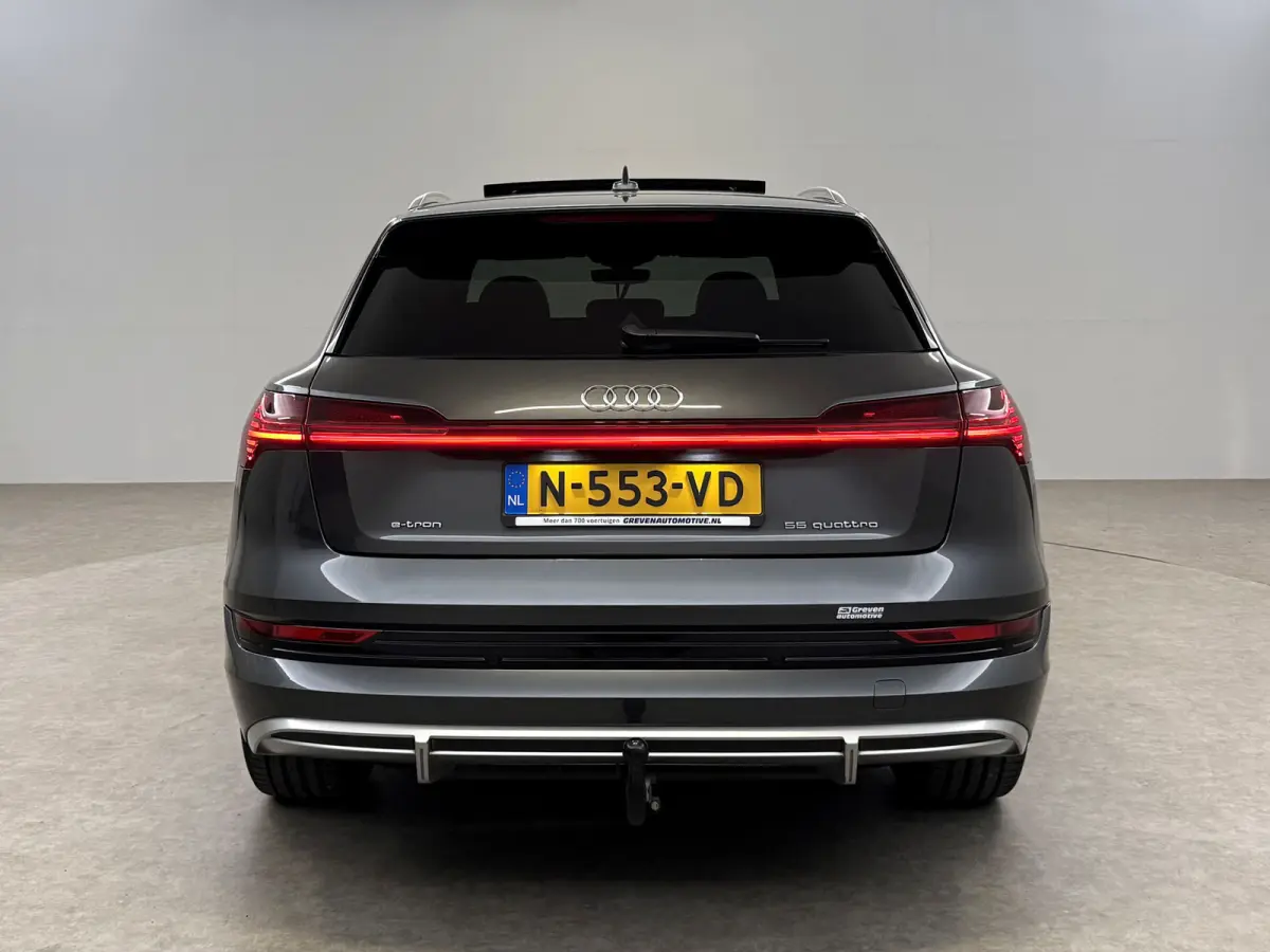 55 quattro S-Line 95 kWh | Snelladen | SOH 91% | Pano | Sfeer | Virtual | Memory | Camera | Cruise | Carplay | Trekhaak | NAP