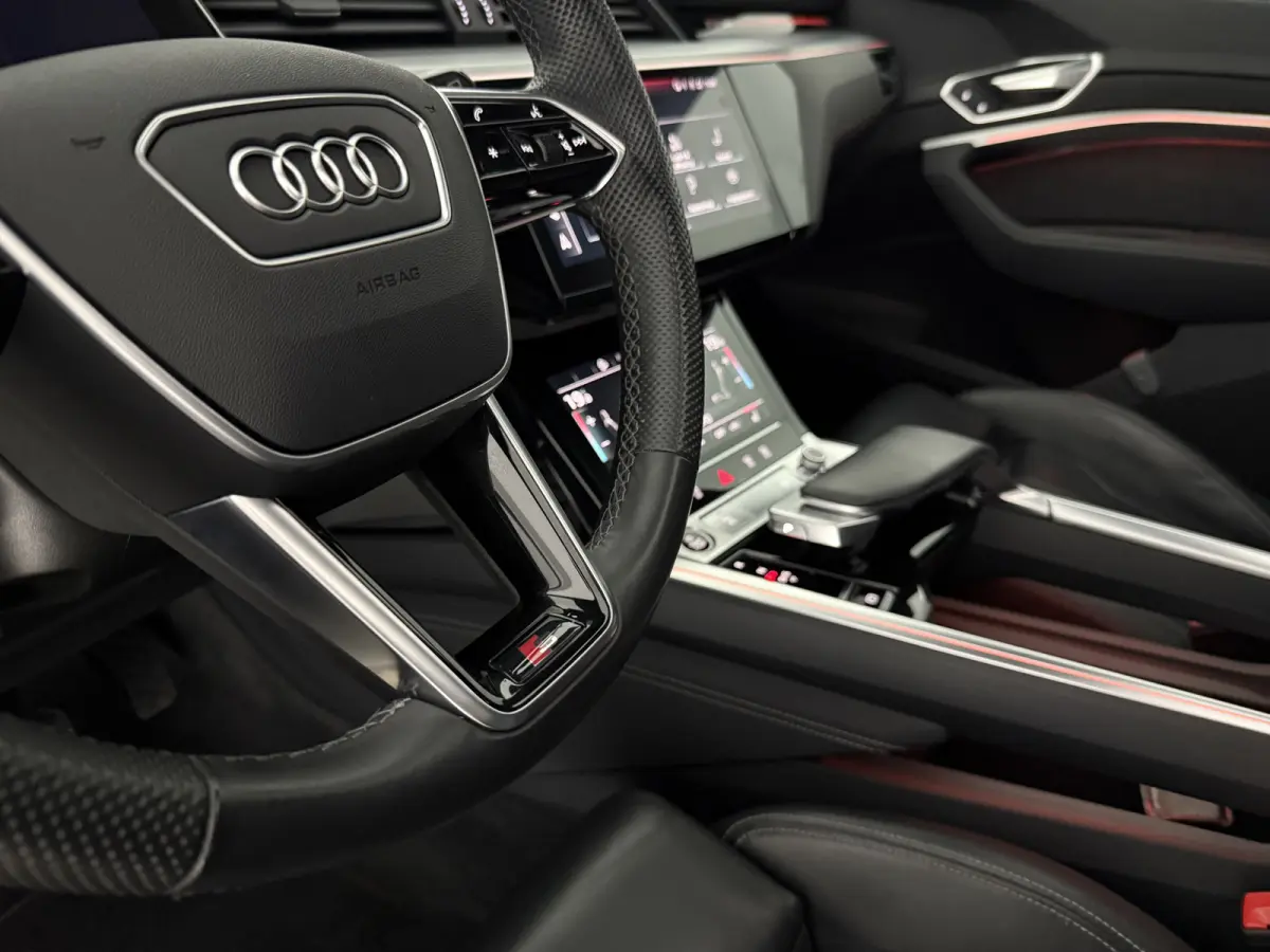 55 quattro S-Line 95 kWh | Snelladen | SOH 91% | Pano | Sfeer | Virtual | Memory | Camera | Cruise | Carplay | Trekhaak | NAP