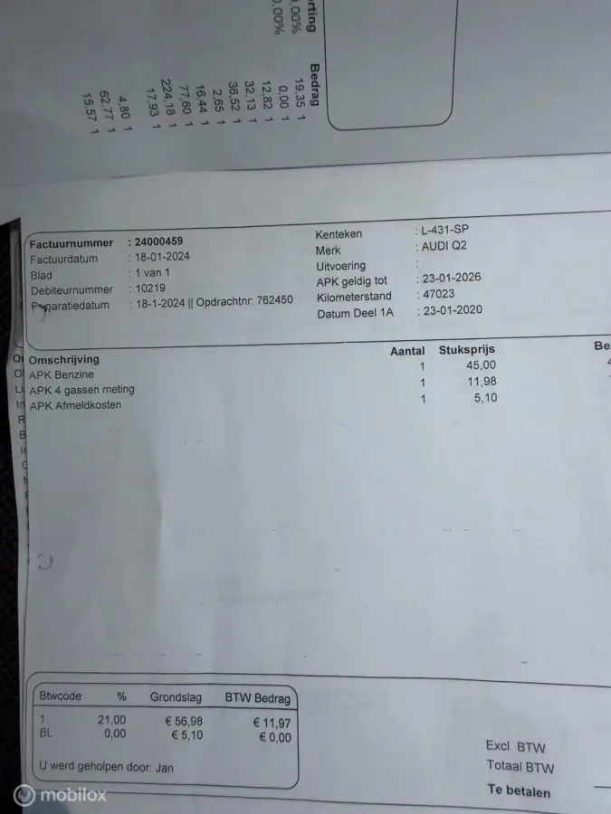 30 TFSI Pro Line Navi Trekhaak