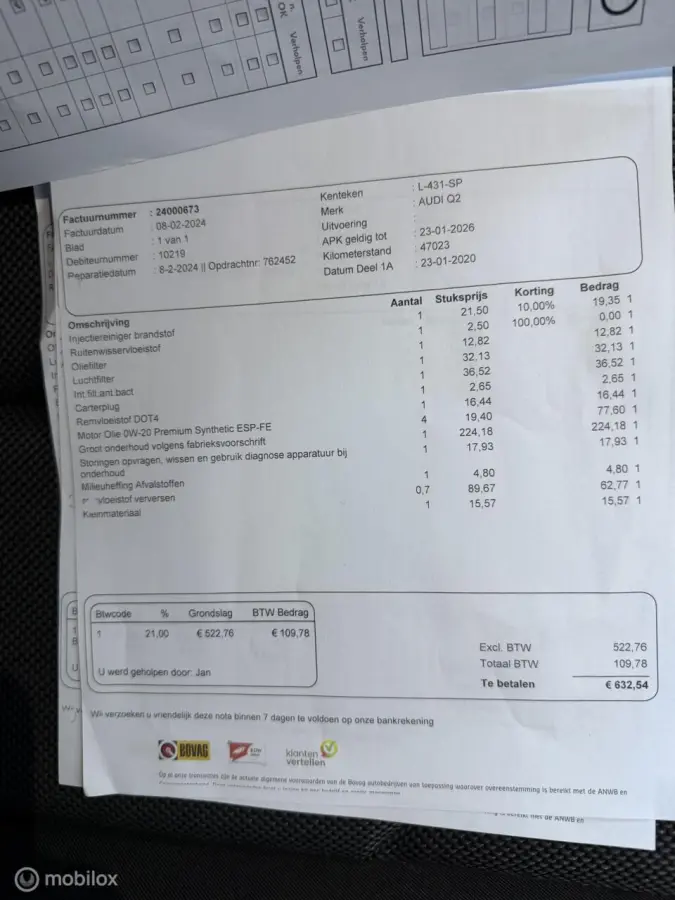 30 TFSI Pro Line Navi Trekhaak