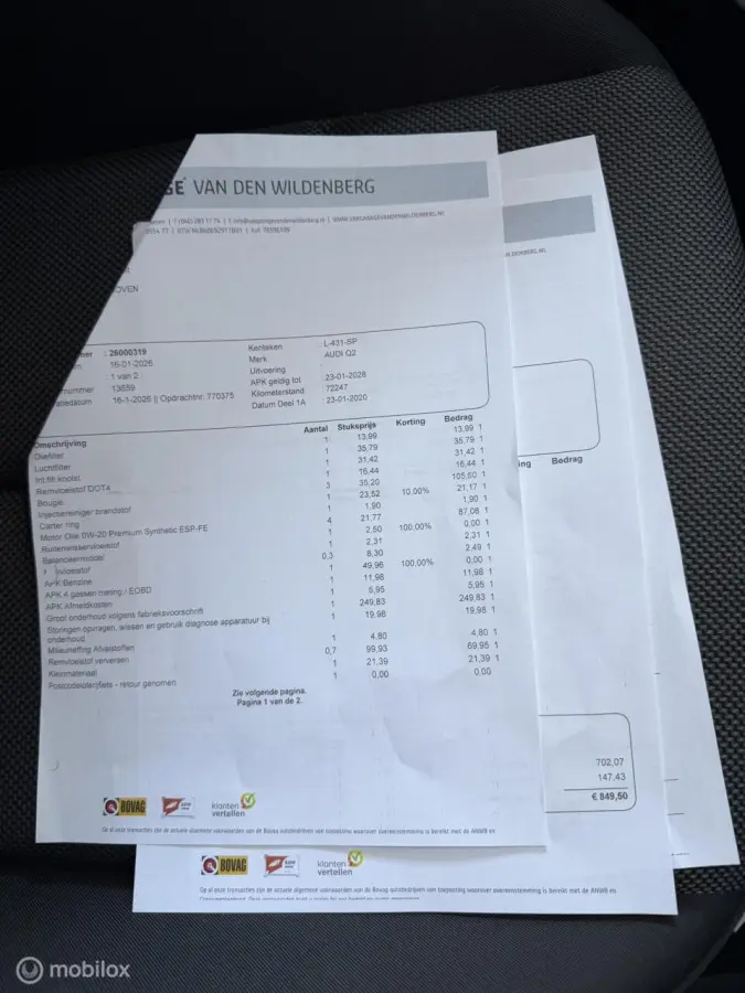 30 TFSI Pro Line Navi Trekhaak