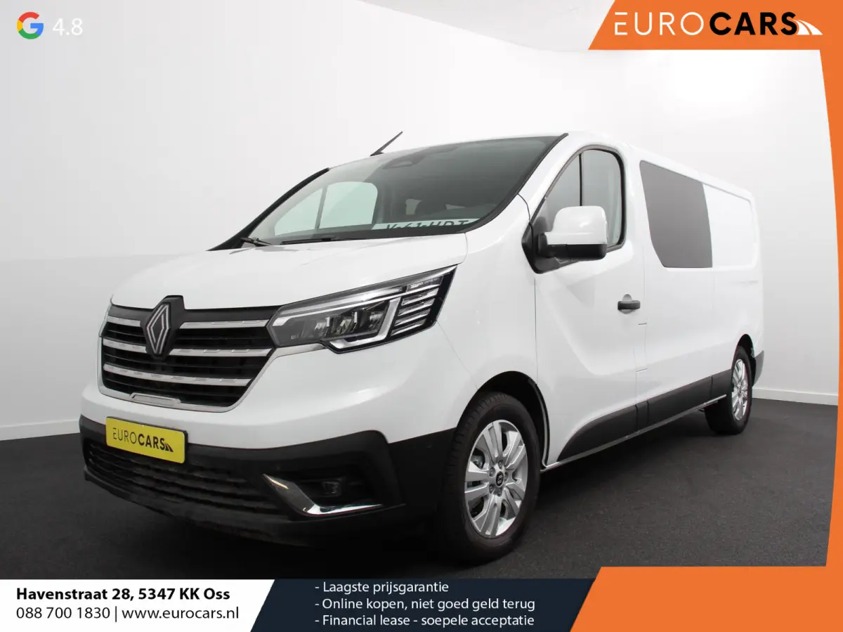 2.0 Blue dCi 150 EDC T30 L2H1 Advance Dubbele cabine Navigatie Airco Lichtmetalen velgen Betimmering Trekhaak Camera Parkeer sensoren Dab