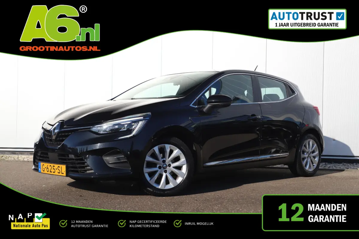 1.0 TCe Intens 101PK Half Leder Navigatie Carplay Android Climate Cruise Control Parkeersensor Rijstrooksensor