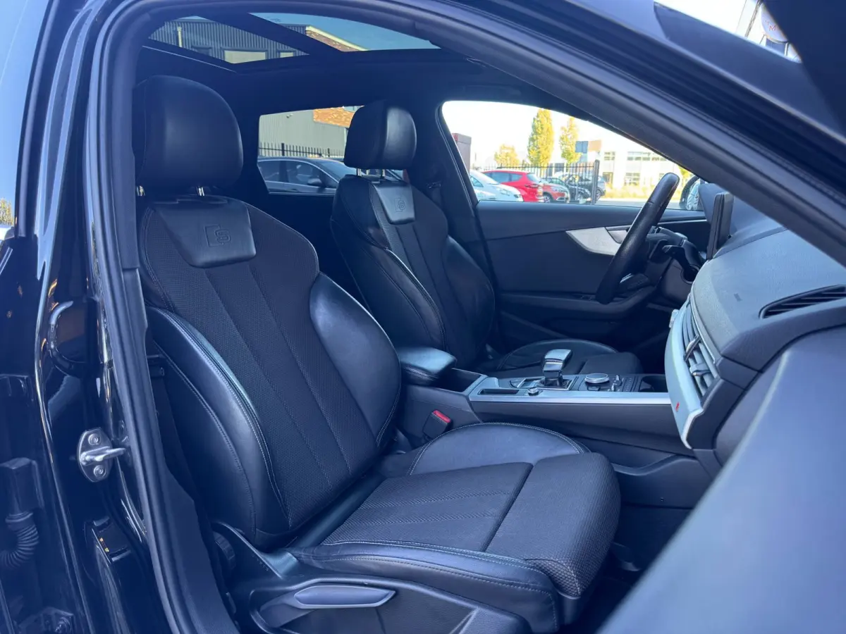 S-LINE / NAP !! / PANO / CRUISE / CLIMATE / FLIPPERS / P.SENSOREN / BLUETOOTH / LEDER-ALCANTARA / ISOFIX / 20 INCH !
