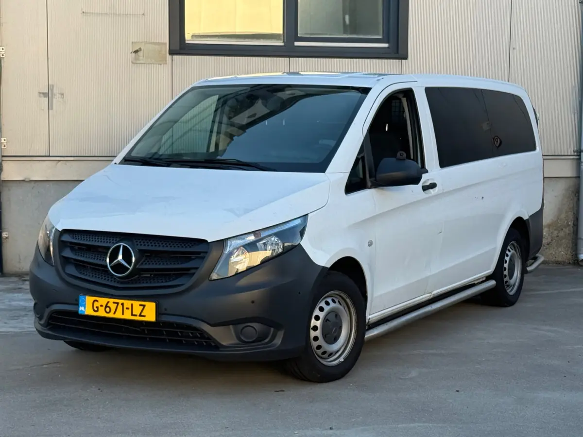 116 CDI Pro Lang / 8 zitplaatsen kenteken / Ideaal Camper Bouw / Automaat / Inruil mog.