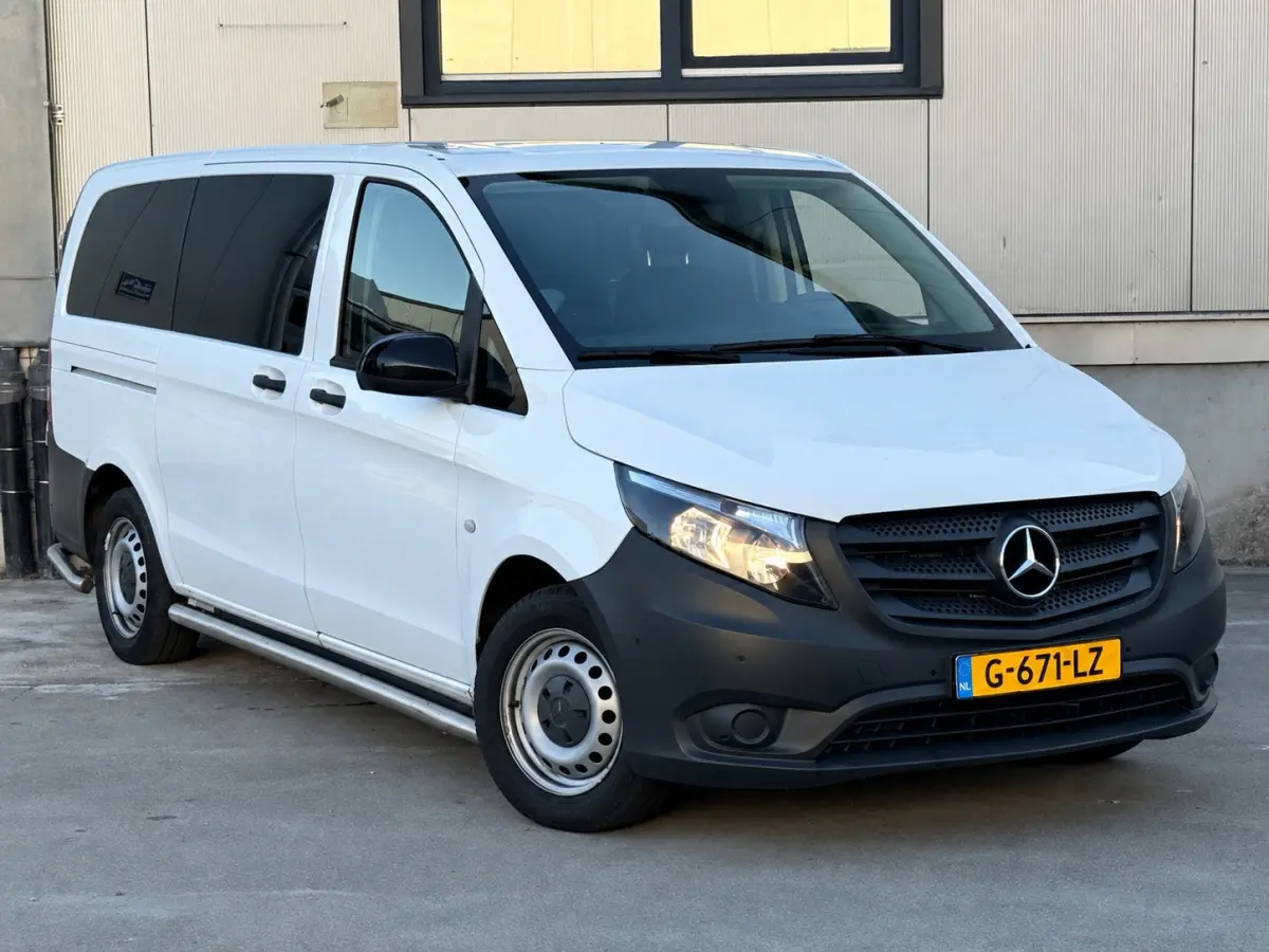 116 CDI Pro Lang / 8 zitplaatsen kenteken / Ideaal Camper Bouw / Automaat / Inruil mog.