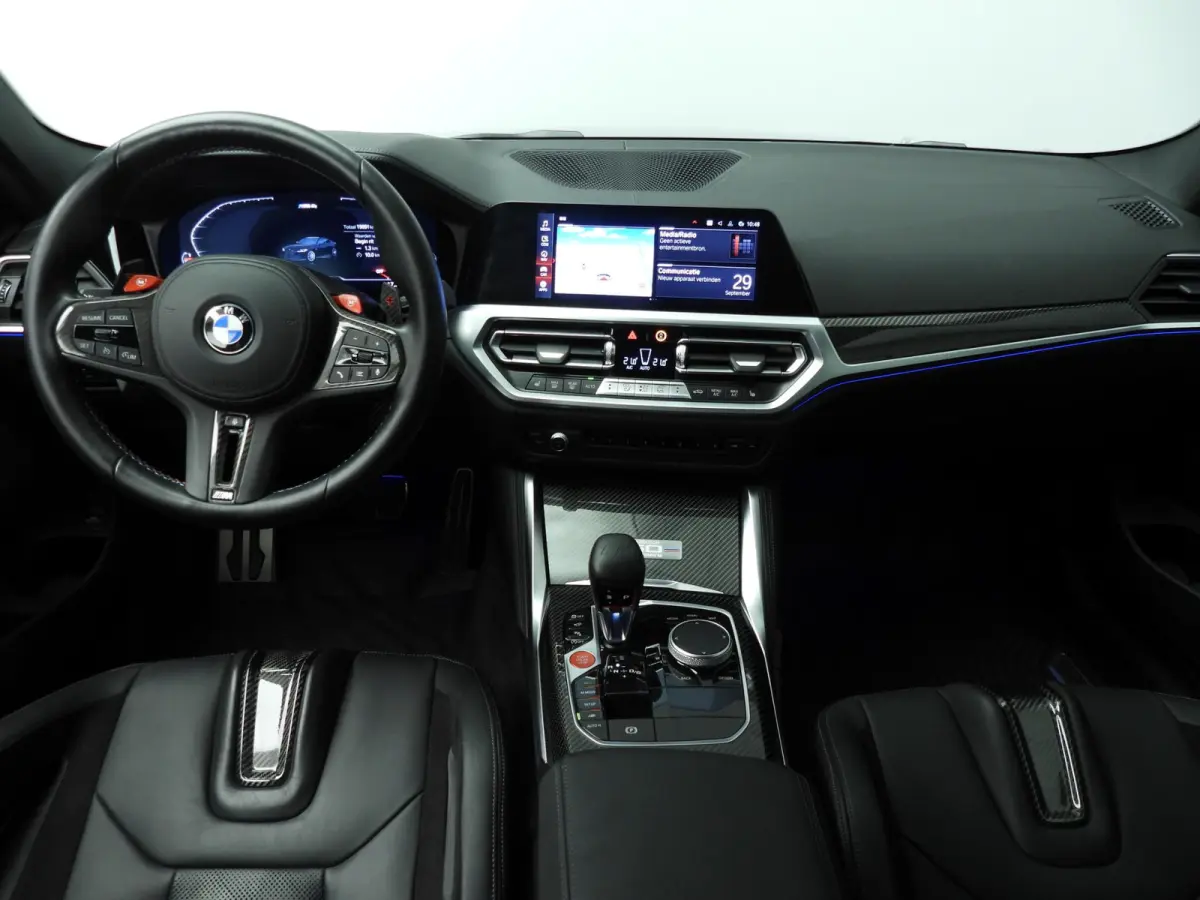 M4 Competition M xDrive | Laserlicht | Leder | HUD | M Driver's Pack | Keramische remmen | Keyles go | DAB | Harman-kardon sound | Alu 19/20 inch