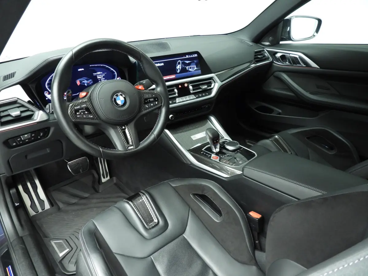 M4 Competition M xDrive | Laserlicht | Leder | HUD | M Driver's Pack | Keramische remmen | Keyles go | DAB | Harman-kardon sound | Alu 19/20 inch