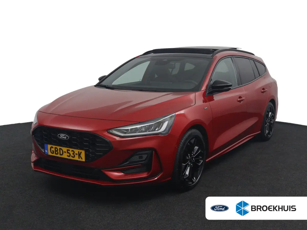 1.0 EcoBoost ST Line X Black Edition | Black edition | Panoramadak | AGR Stoel | 18 Inch | B&O Audio | Winterpack | Adaptive Cruise | Camera