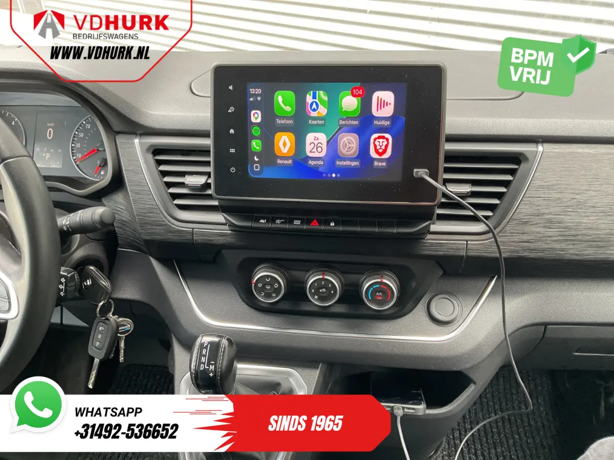 2.0 dCi 150 pk Aut. L2 NL Auto/ LED/ Carplay/ Camera/ Cruise/ Airco/ 16’LMV/ Sidesteps/ PDC
