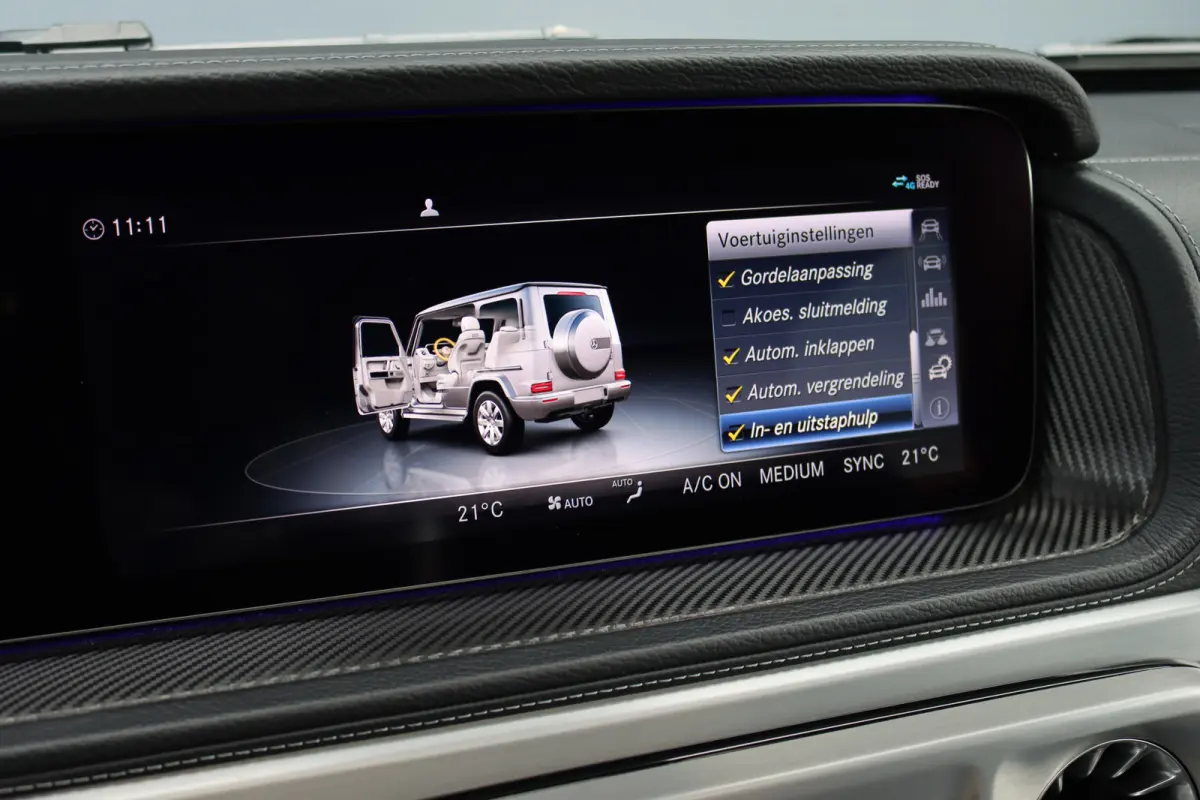500 V8 | Schuifdak | Distronic+ | Standkachel | Burmester | Massage | Leder Exclusief | Stoelventilatie | Trekhaak | Sfeerverlichting | Apple Carplay |
