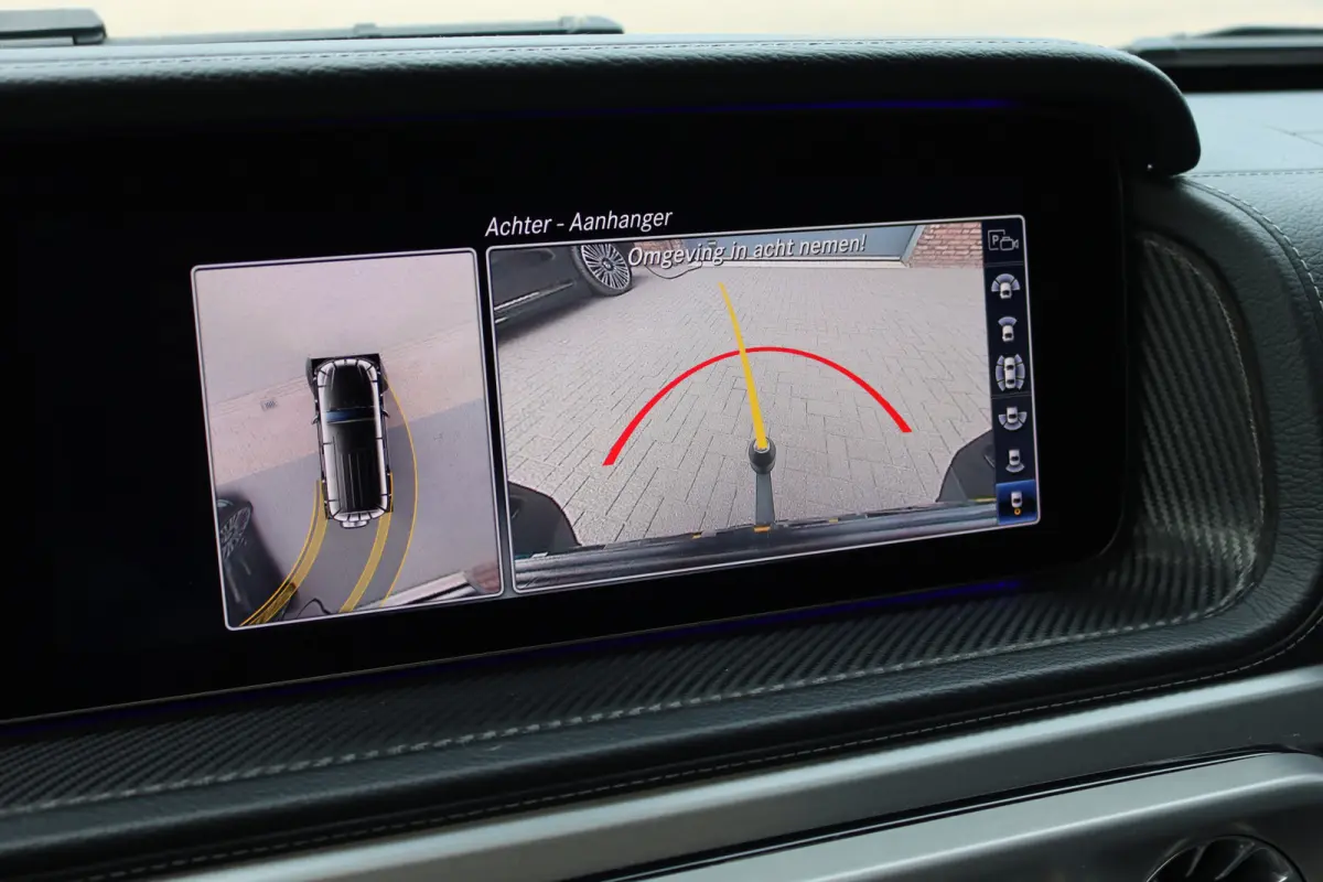 500 V8 | Schuifdak | Distronic+ | Standkachel | Burmester | Massage | Leder Exclusief | Stoelventilatie | Trekhaak | Sfeerverlichting | Apple Carplay |