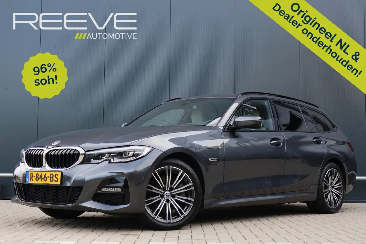 320e M-Sport Business Edition Plus | 96% soh! | 50 Jahre | Trekhaak | Stoelverwarming | Camera | Leer | DAB+