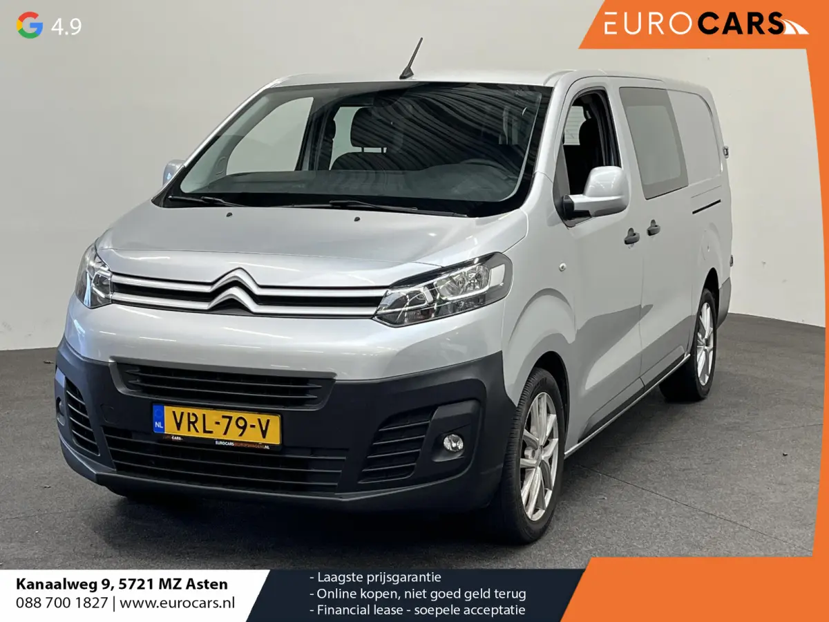 2.0 BlueHDI 120 XL Club Dubbele Cabine Apple CarPlay Navigatie Cruise Control Parkeersensoren Airco