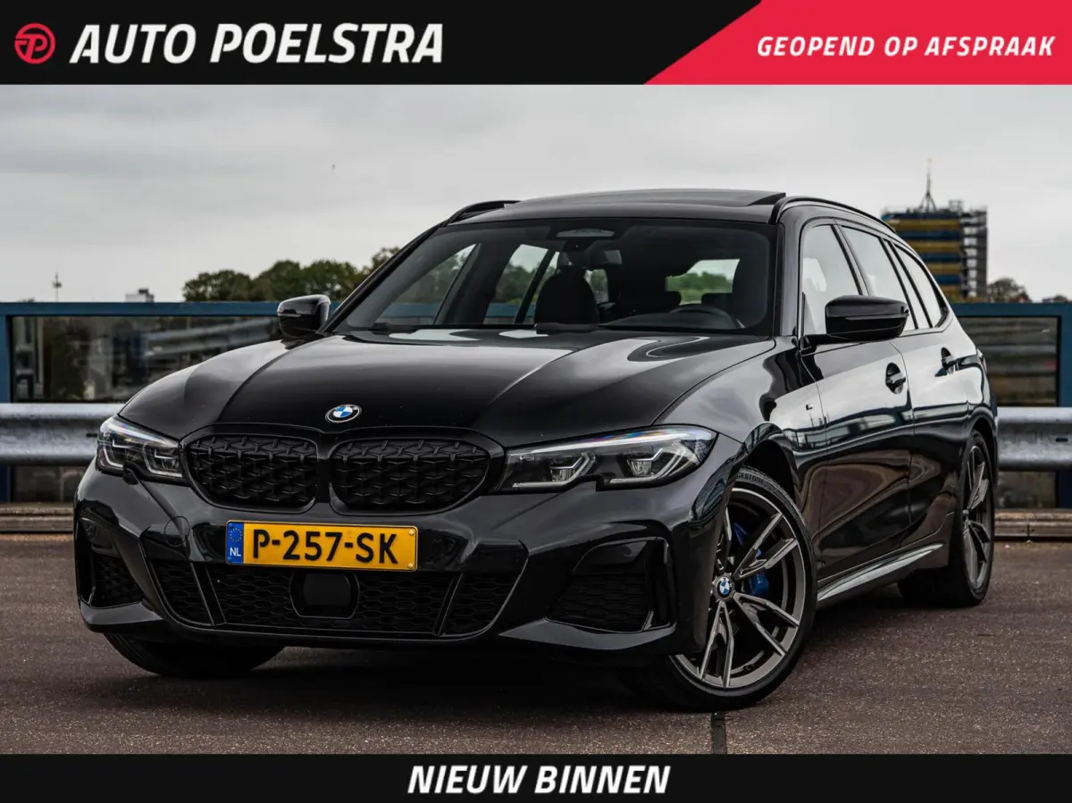 M340i xDrive High Executive M Sport B58 | Panoramadak | Laser LED | Driving Assistant Prof | Trekhaak | HUD | Keyless | Memory | Ambianceverlichting | 19" | Dealeronderhouden | incl. BTW