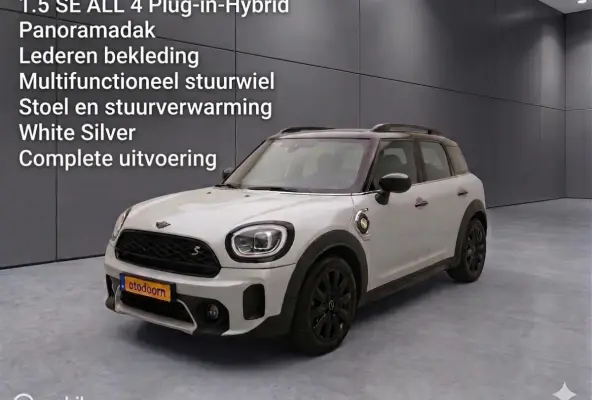 1.5 Cooper SE ALL4 pano/leder/camera/blackp