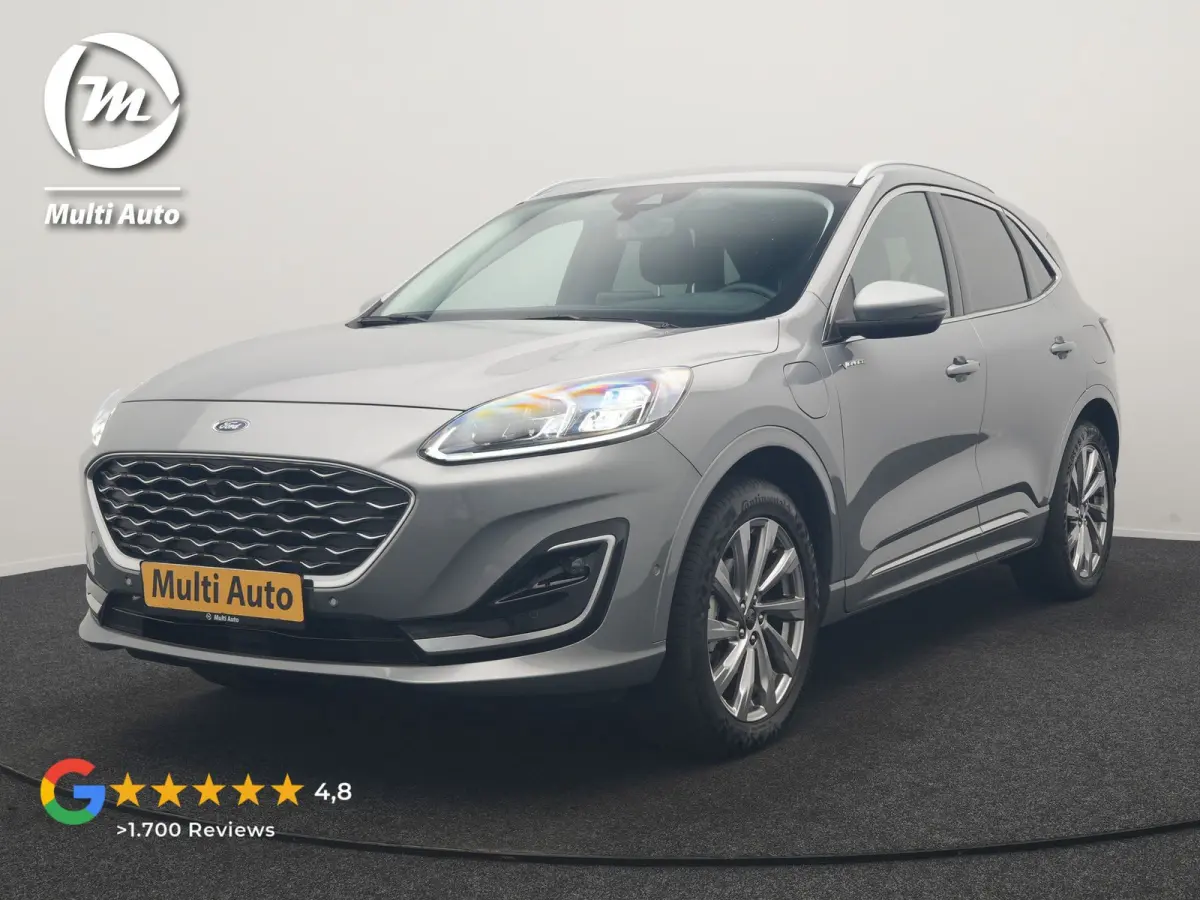 2.5 PHEV Vignale 225pk Dealer O.H. | Trekhaak Afn. | Adaptive Cruise | 360 Camera | Bang & Olufsen | Lederen Sportstoelen Memory & Verwarmd | Stuur Verwarmd | Apple Carplay | Keyless | BLIS 