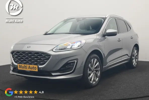 2.5 PHEV Vignale 225pk Dealer O.H. | Trekhaak Afn. | Adaptive Cruise | 360 Camera | Bang & Olufsen | Lederen Sportstoelen Memory & Verwarmd | Stuur Verwarmd | Apple Carplay | Keyless | BLIS 