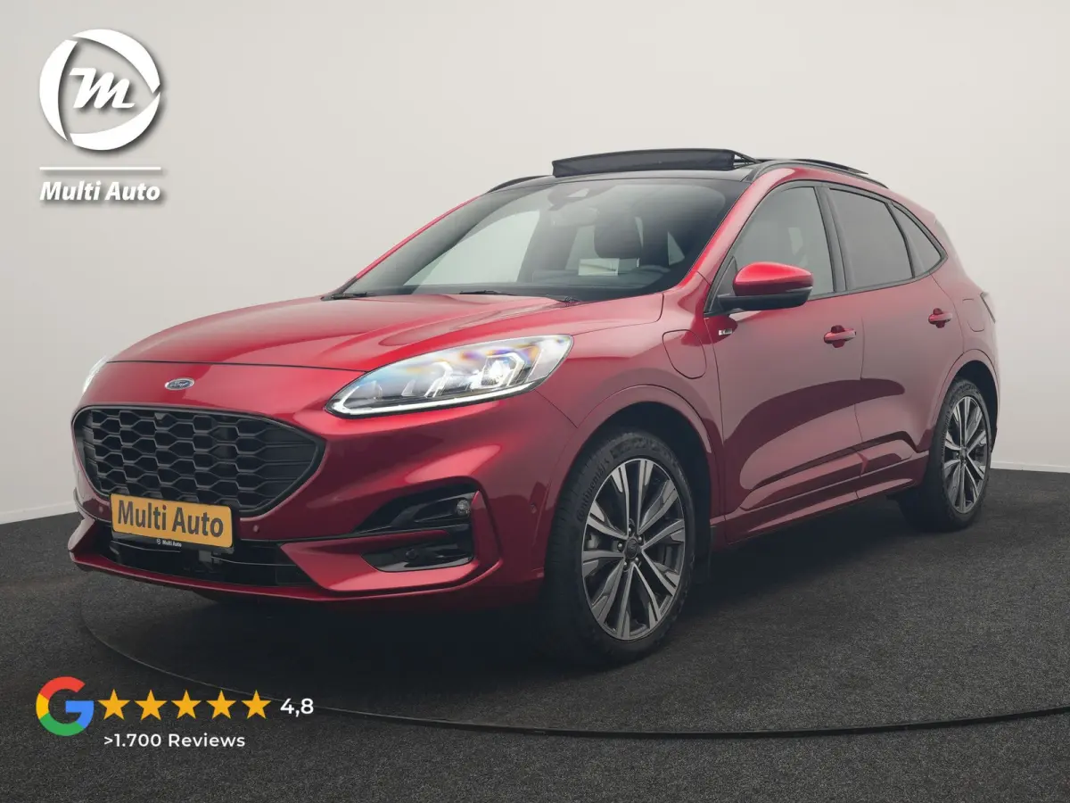 2.5 PHEV ST-Line X 225pk Dealer O.H. | Trekhaak Af Fabriek | Panodak | Adaptive Cruise | Head Up | 360 Camera | Bang & Olufsen | Alcantara Sporstoelen Verwarmd | Stuur Verwarmd | Blis | Keyl