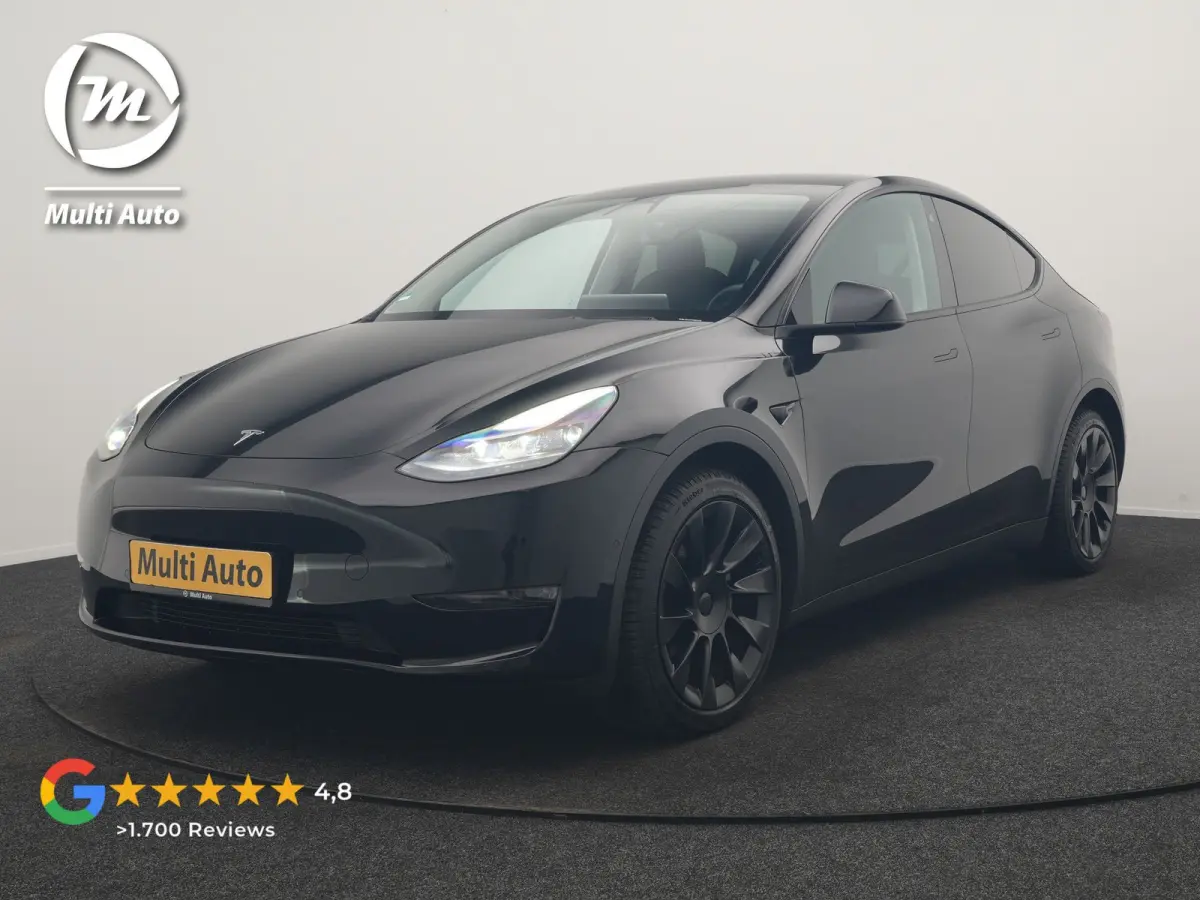 Dual Motor Long Range AWD 441 pk | Trekhaak Afn. | Full Self-Driving Capability | Panodak | Adaptive Cruise | 360 Camera | Lederen Sportstoelen Memory & Verwarmd | Navigatie |